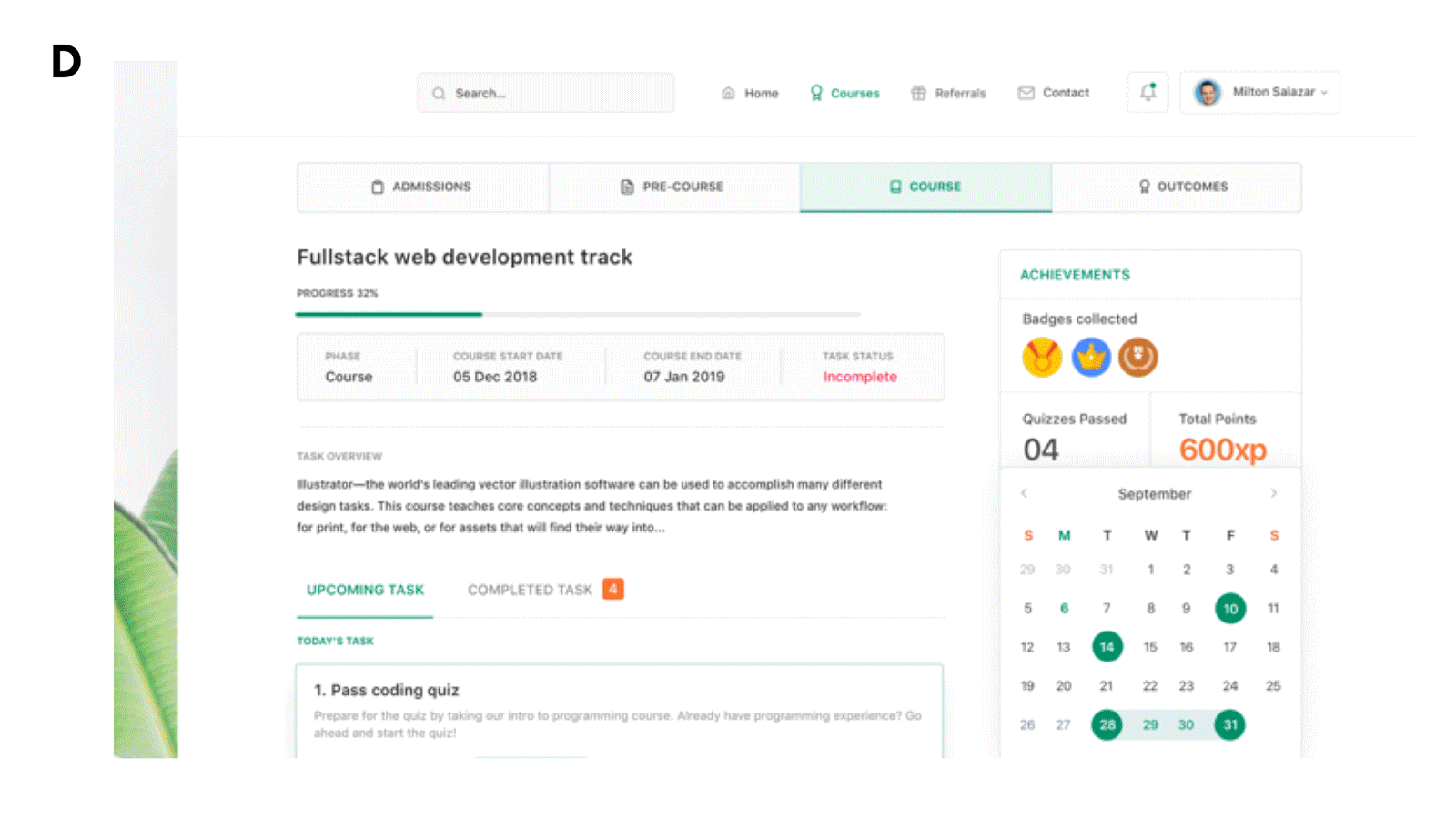 Sample 20-Second Gut Check slides, quickly transitioning between random interface designs