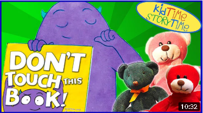 Kid Time Story Time Don't Touch this book thumbnail