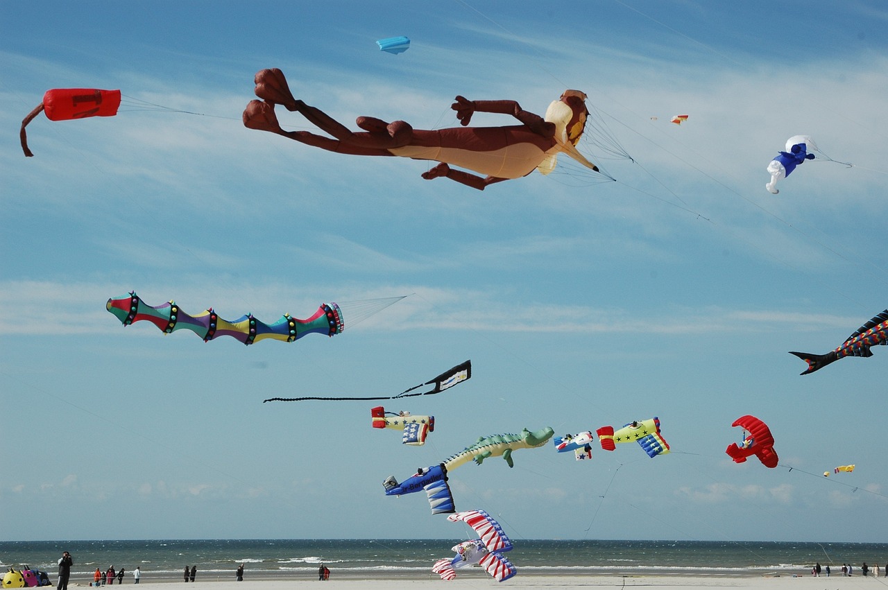 Festival du cerf-volant dans la Baie de Somme