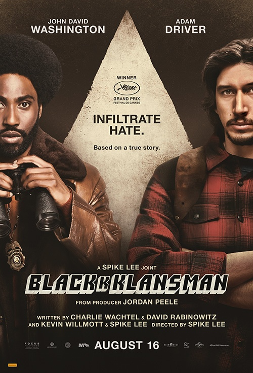 1. BLACKkKLANSMAN