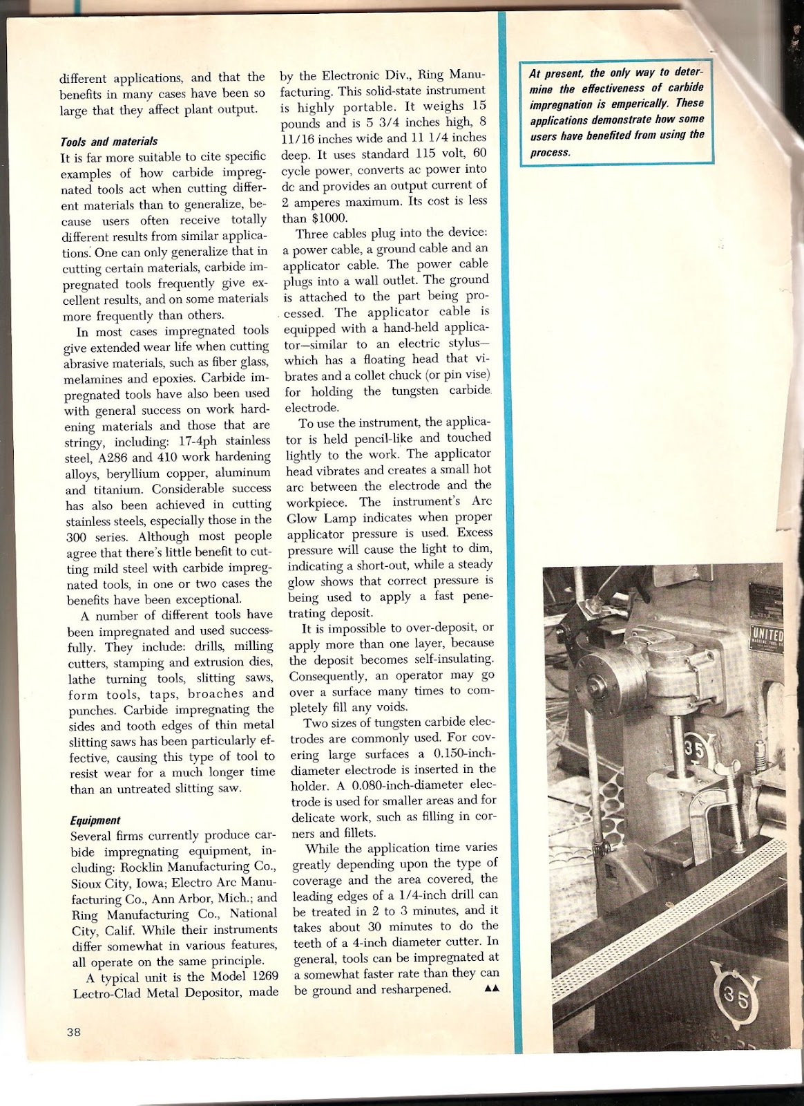A snippet from the original publication "Carbide Impregnation - The stepchild process with Tremendous Potential"