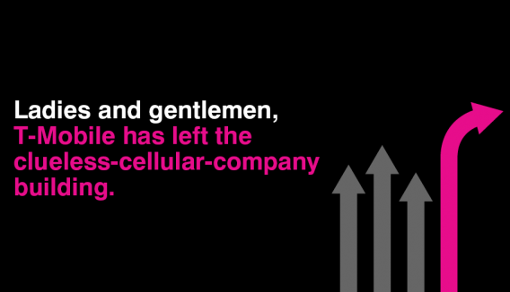 T-Mobile positioned themselves as the “uncarrier” by removing contracts and generally positioning themselves as not as “evil” as the other carriers.