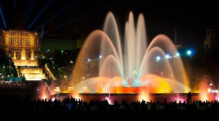 Magischer Brunnen von Montjuic