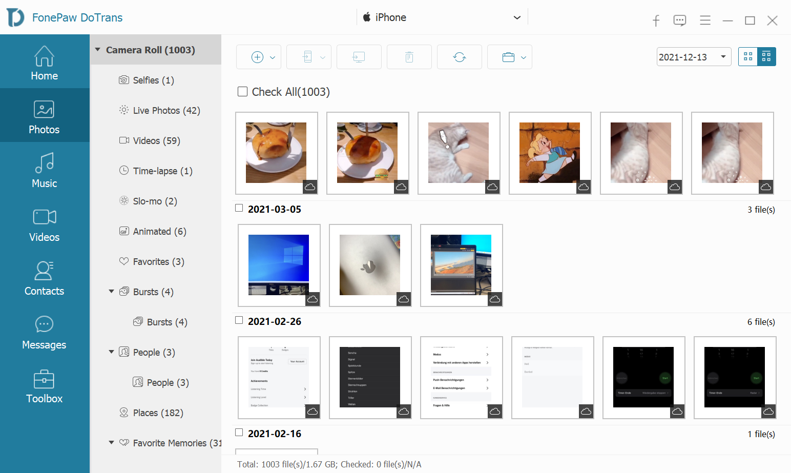 Transfer Photos from iPhone to PC