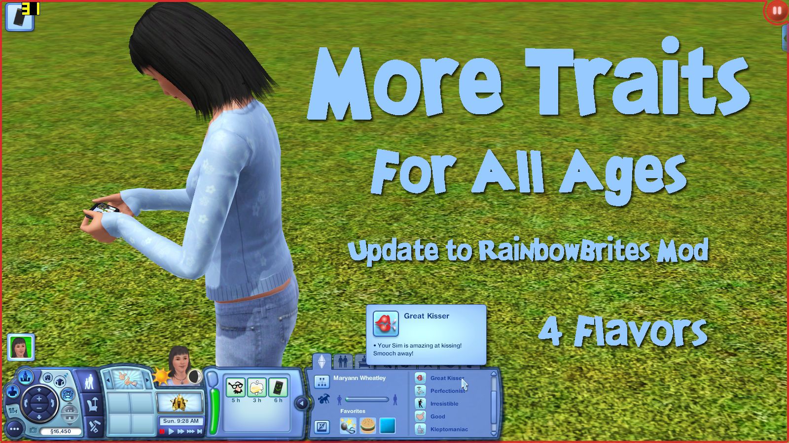 more traits for all ages