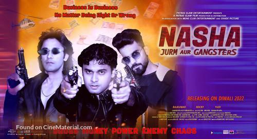 Nasha Jurm Aur Gangsters (2023) Indian movie poster