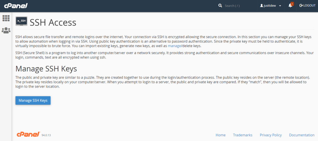 screenshot of Namecheap security section