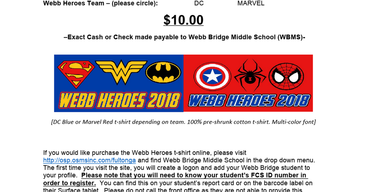 Webb Heroes T-Shirt Order Form.docx