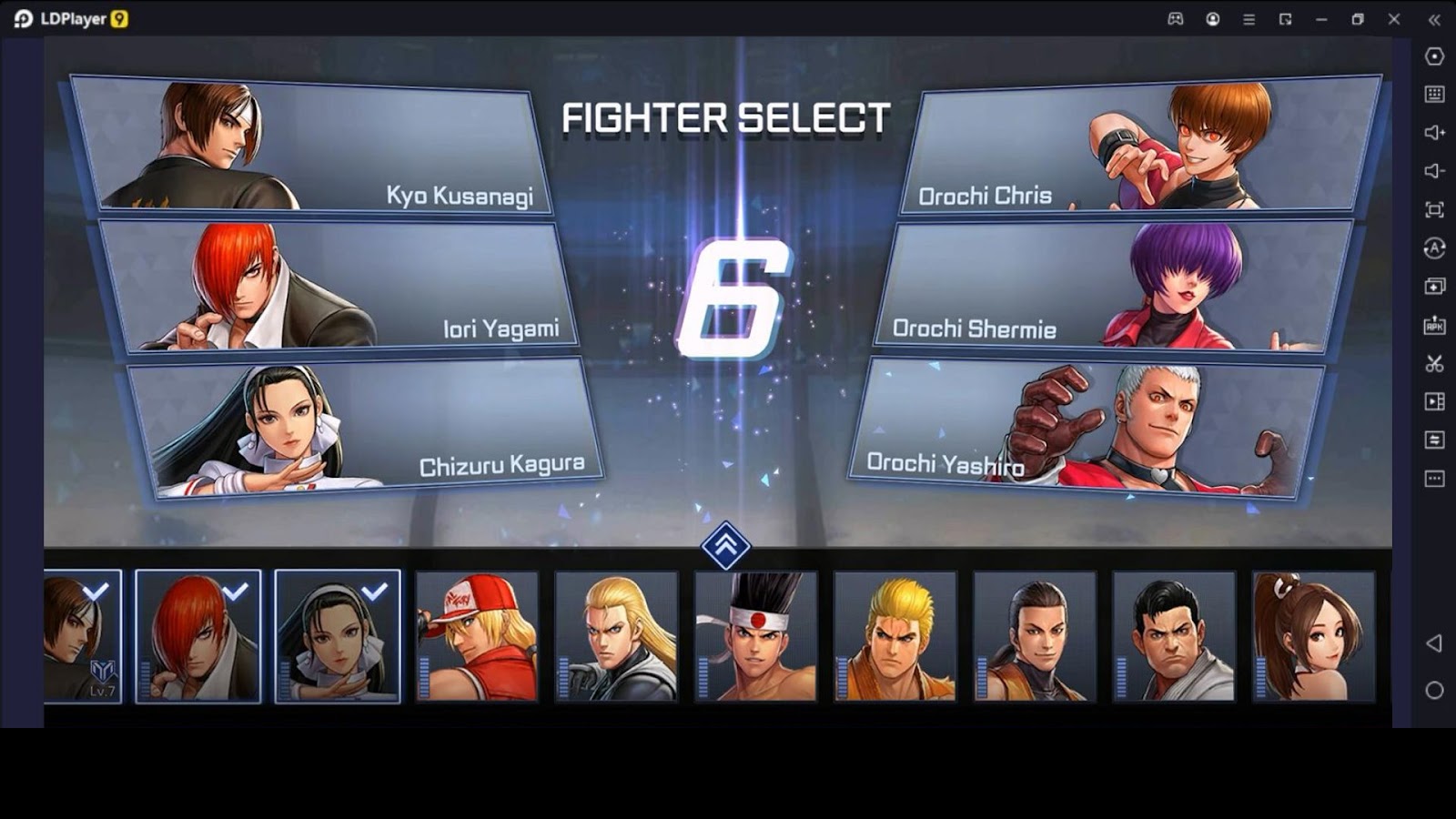 King of Fighters All-Star Leveling up Characters?-Game Guides-LDPlayer