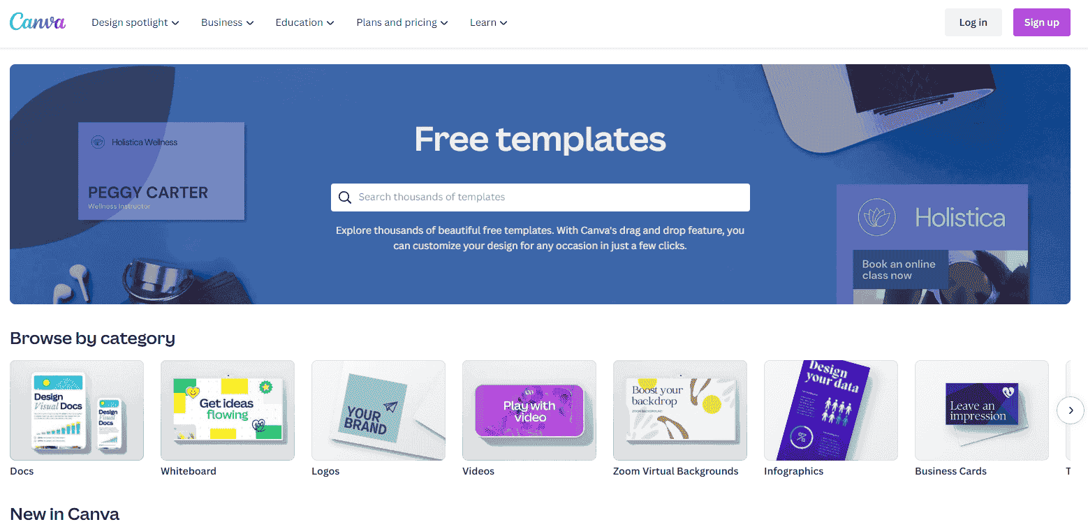 canva free templates
