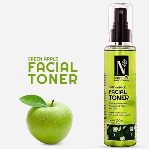 Nutriglow Advanced Organic Green Apple Toner | Nutriglowcosmetics