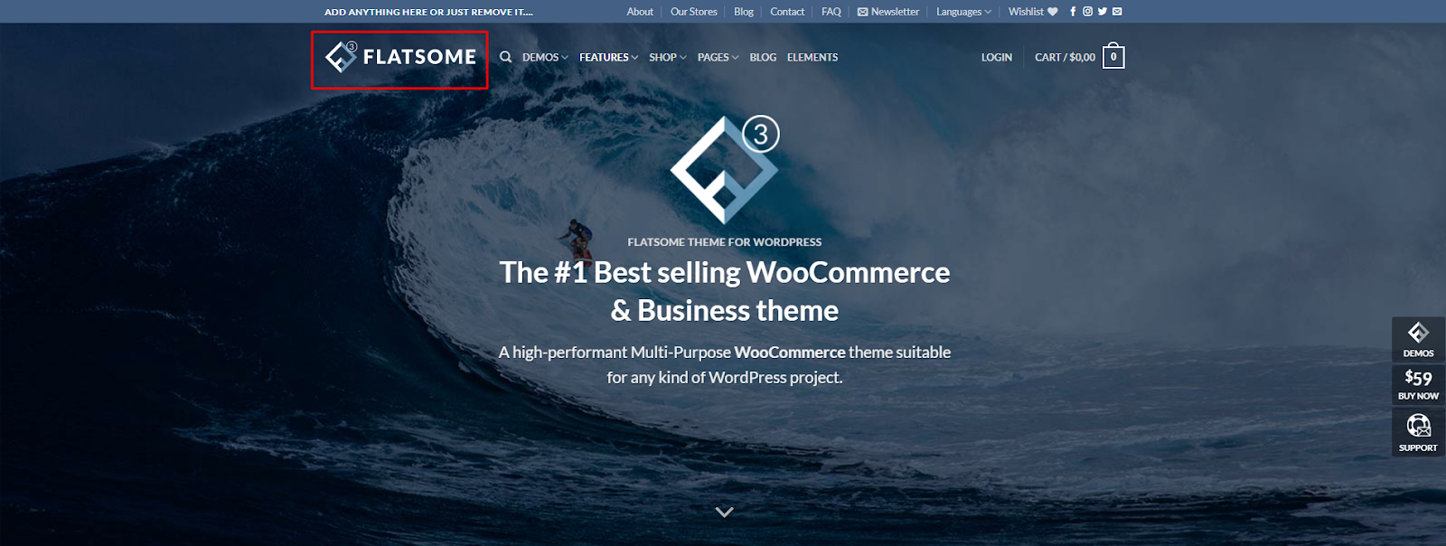 Flatsome - Responsive WooCommerce Theme with Multiple Function 