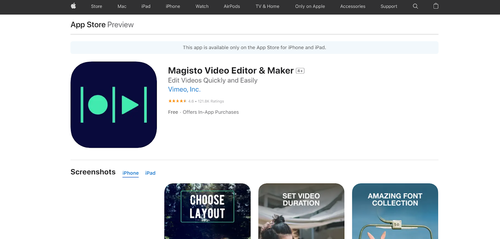 Magisto for iOS