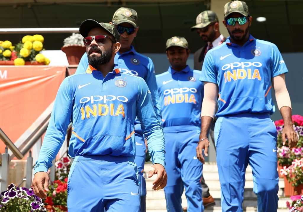 Virat kohli as captain leading team India