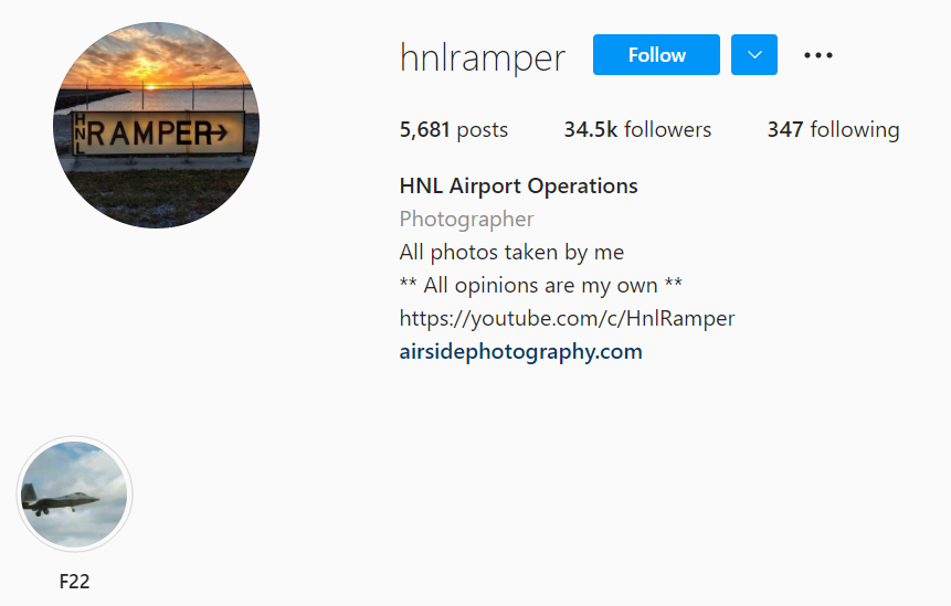 HNL Ramper Instagram