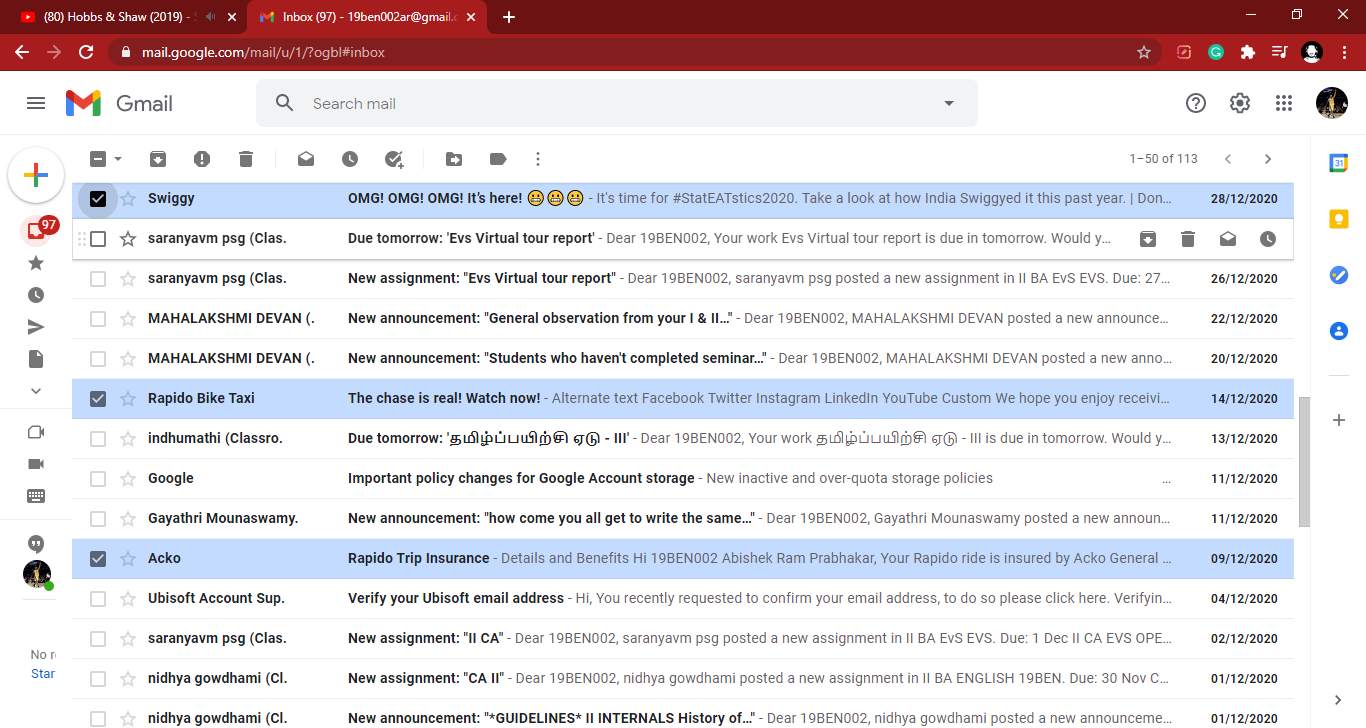 How to delete and recover deleted emails in gmail