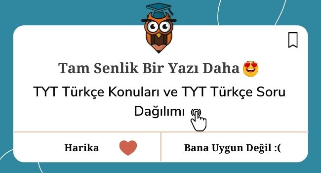 TYT Türkçe Konuları