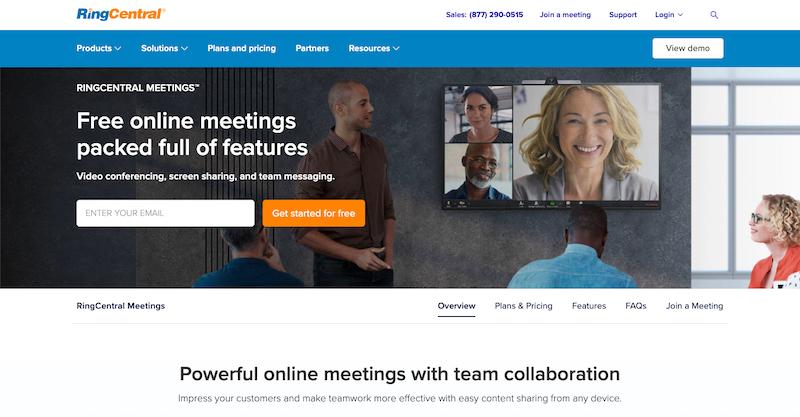 RingCentral - Solution de communication basée sur le cloud