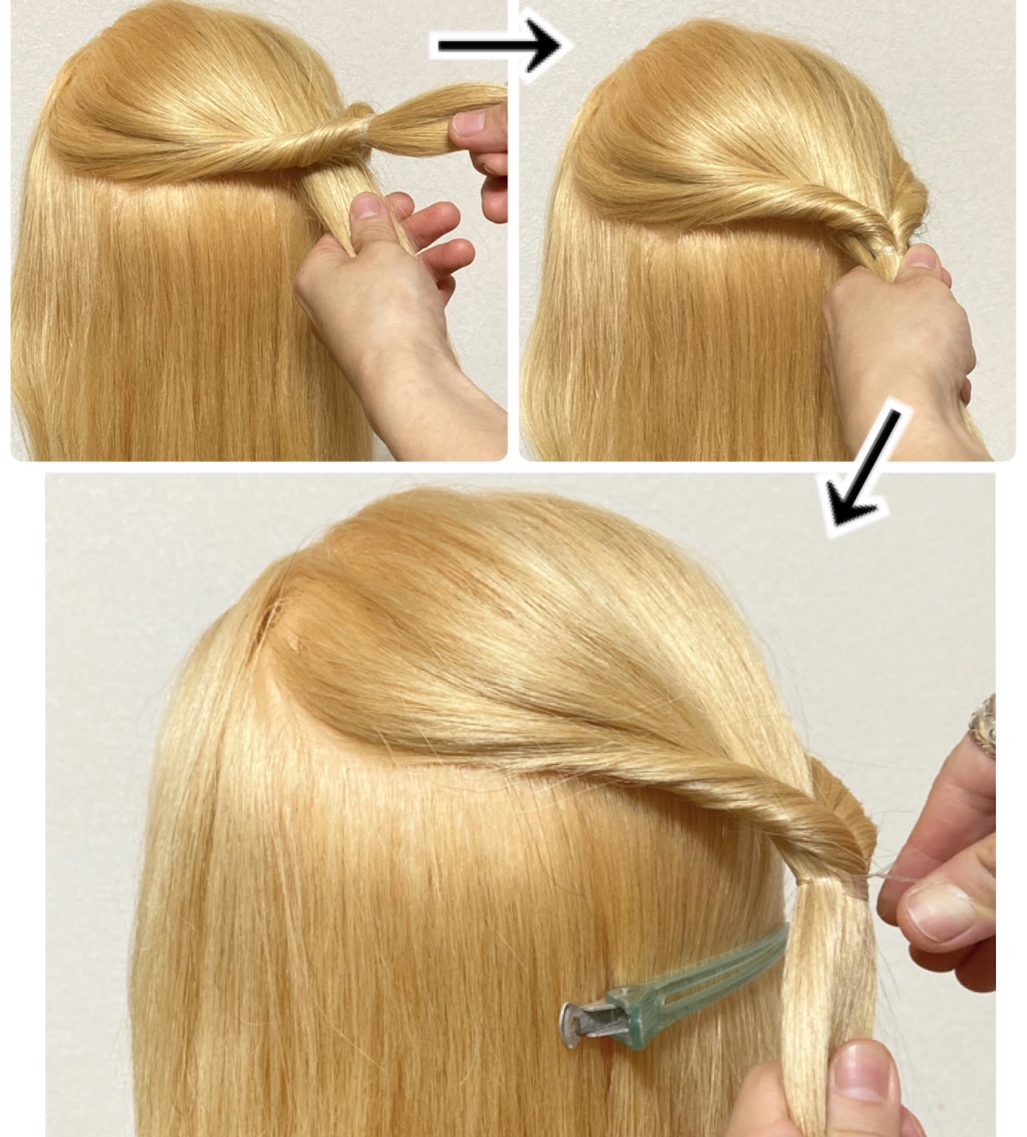 応用編 くるりんぱアレンジ でさらに可愛くなろう Hairmake Garden Labo