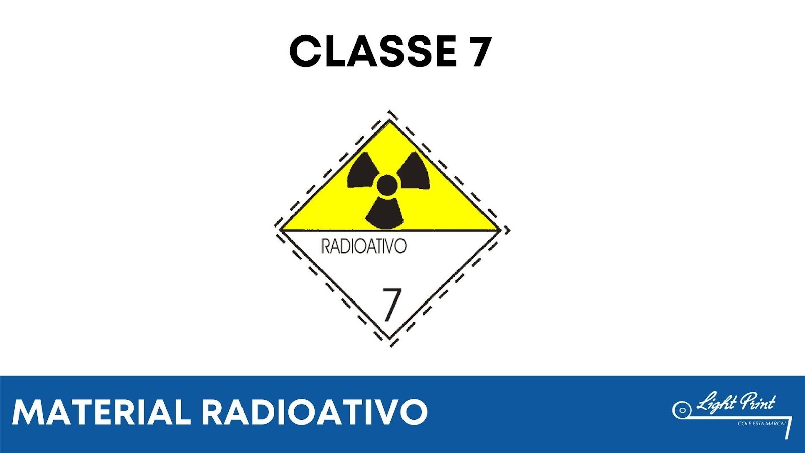 Rótulo de risco: classe 7