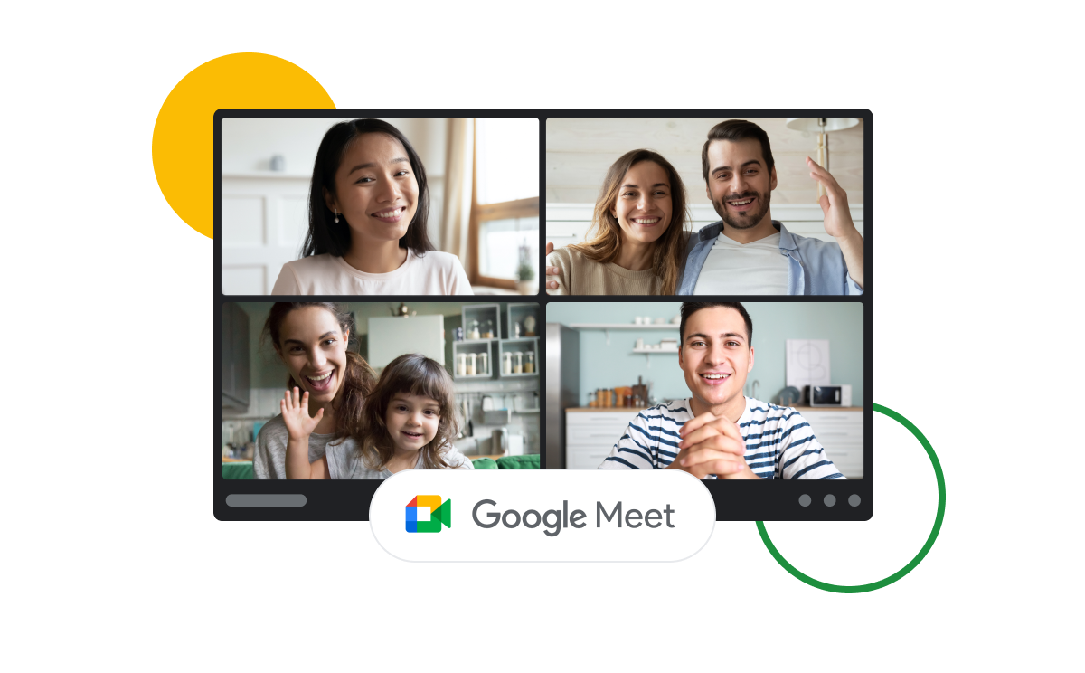 Des fonctionnalités avancées dans Google Meet sont offertes avec le forfait Google One