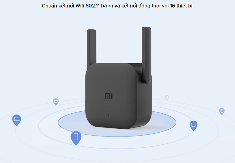 Bộ mở rộng sóng Xiaomi Mi Wifi Range Extender Pro | Chuẩn kết nối