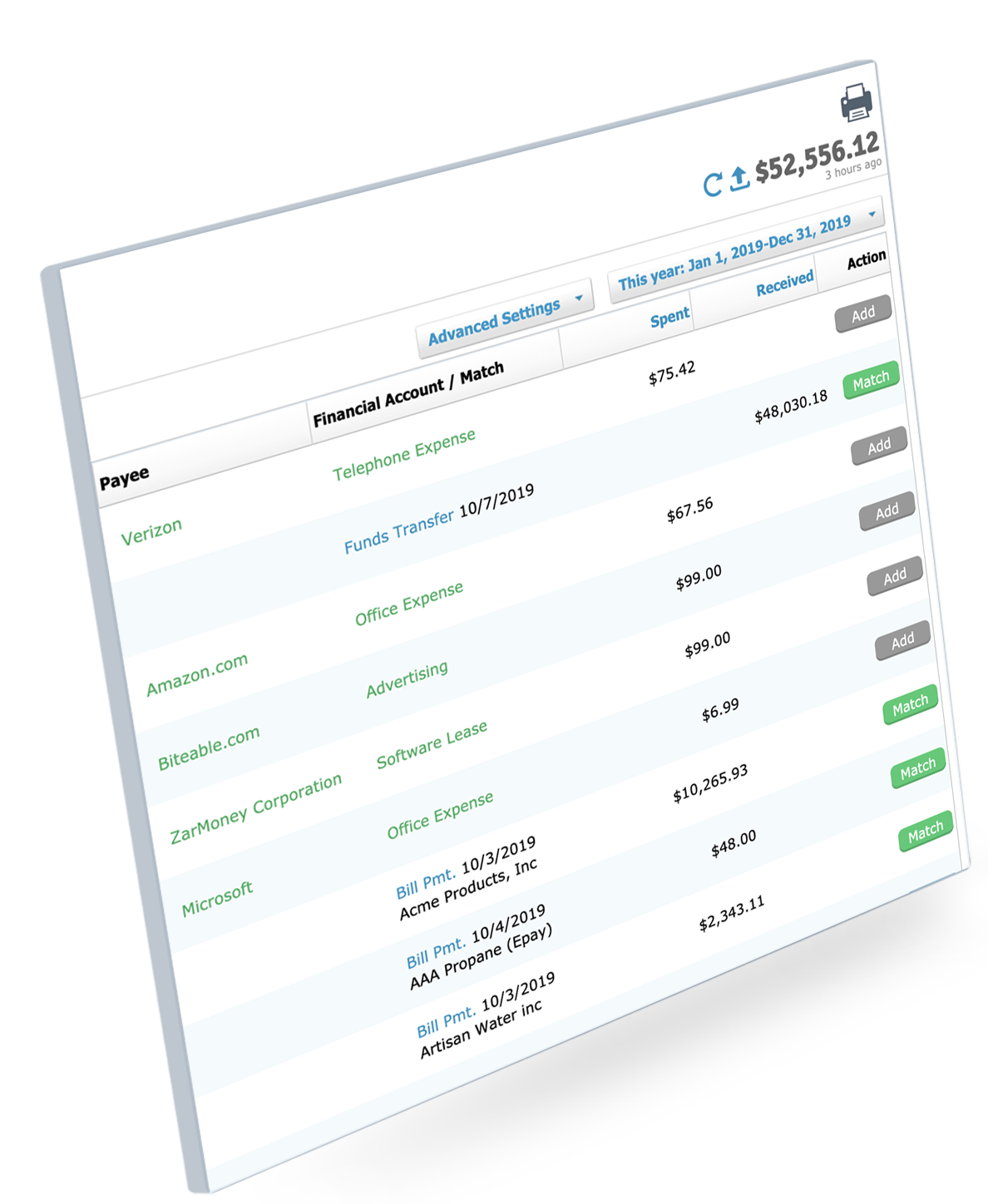 Invoice Reconciliation 