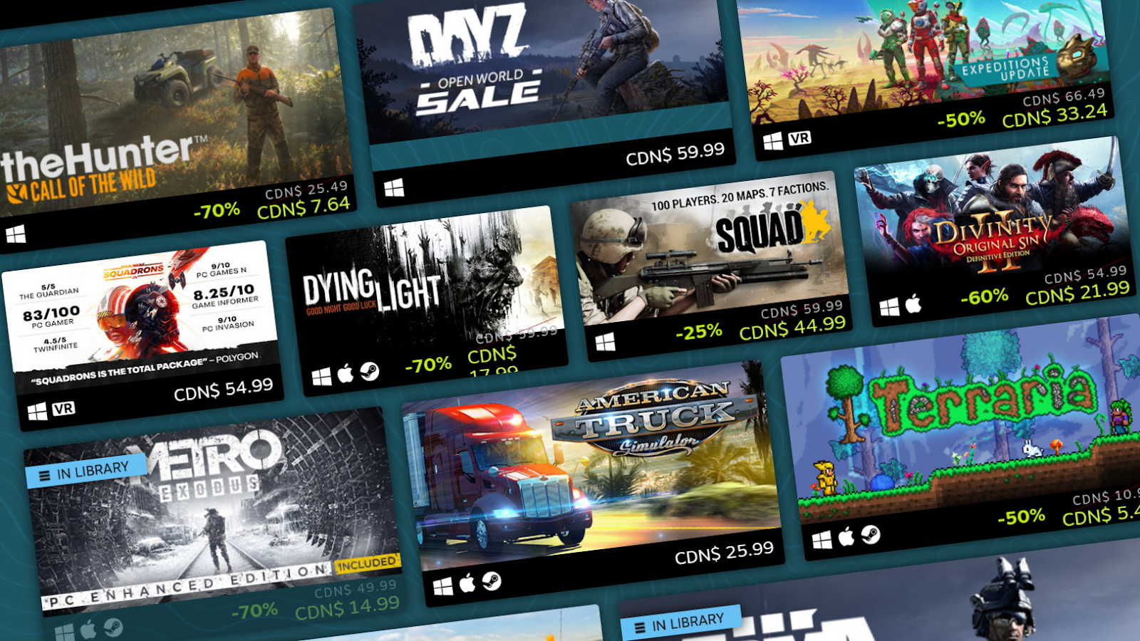 Đợt giảm giá Steam Open World Sale 2021 chính thức bắt đầu 