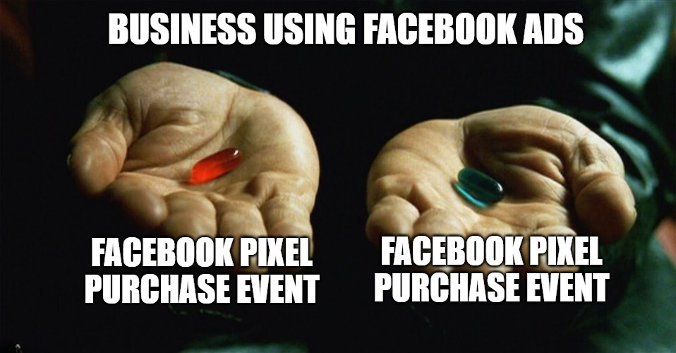 Everyone needs Facebook Pixel purchase event
