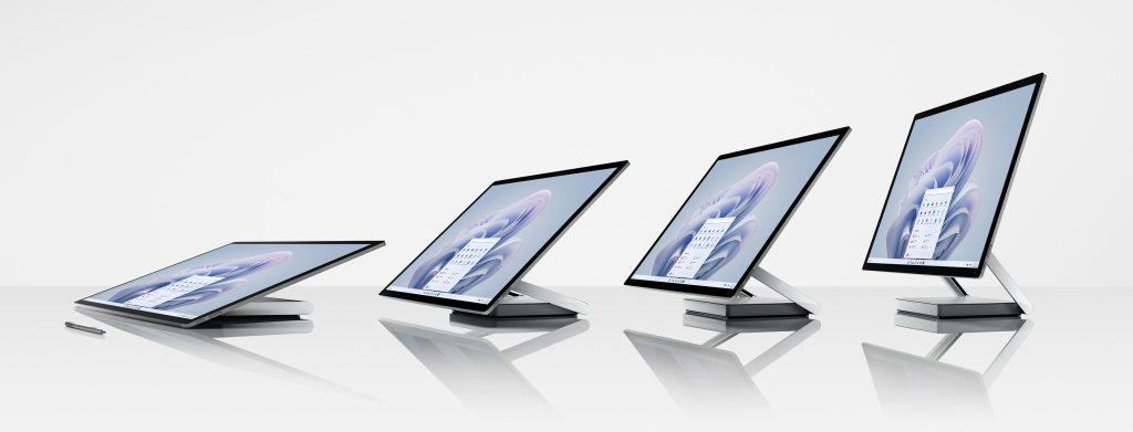 Surface Studio 2 in diverse modalità