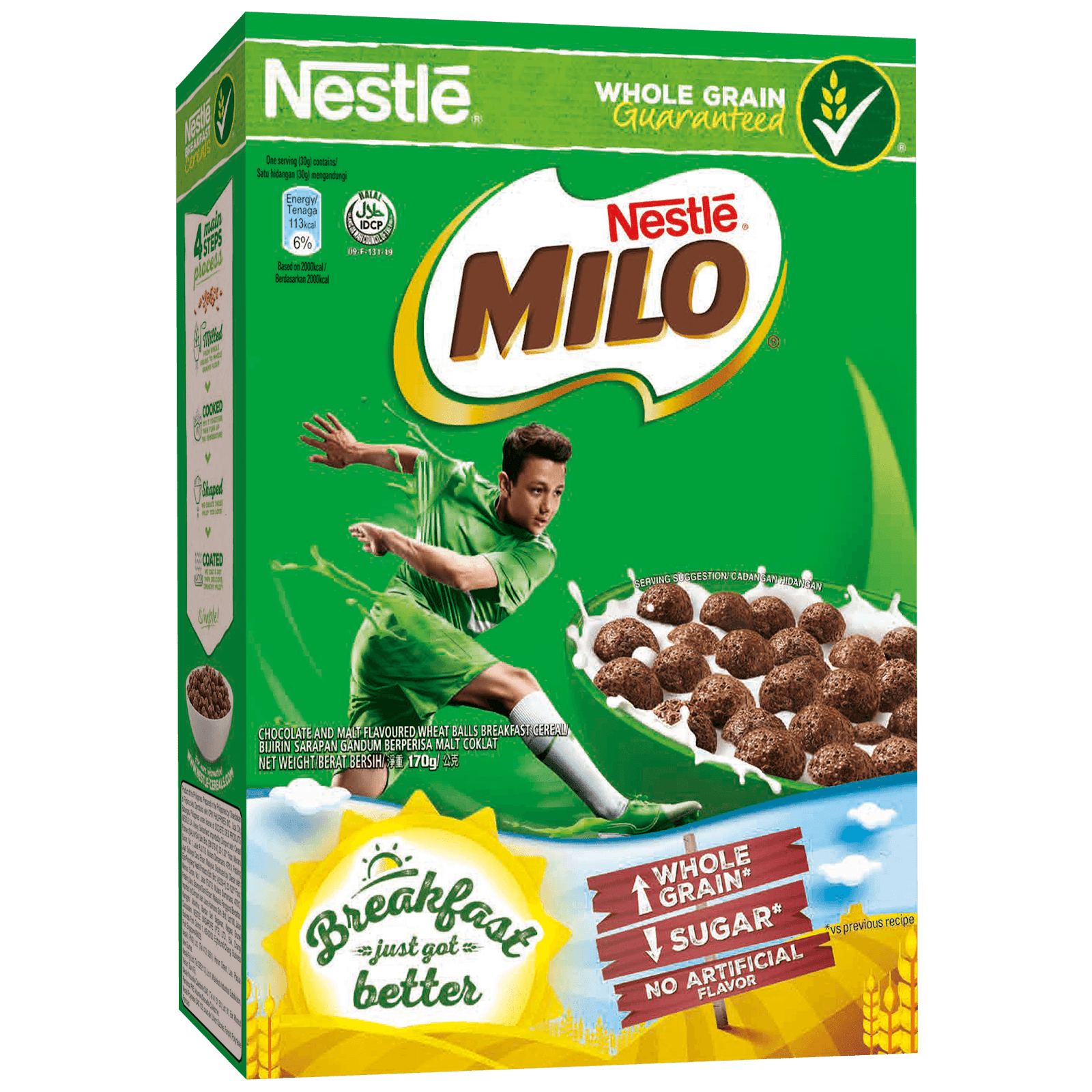 Packaged (past tense): Cereal and Milk Combo Packs