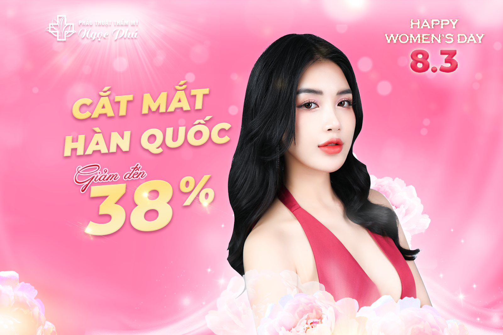 Đặc quyền phái đẹp” diễn ra từ ngày 3/3 đến hết ngày 12/3/2022 với quà tặng gói dịch vụ thẩm mỹ chỉ từ 83K.