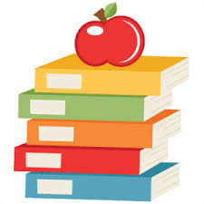 Image result for apple and books clipart