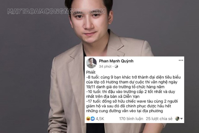 Phan Mạnh Quỳnh bắt trend Flex