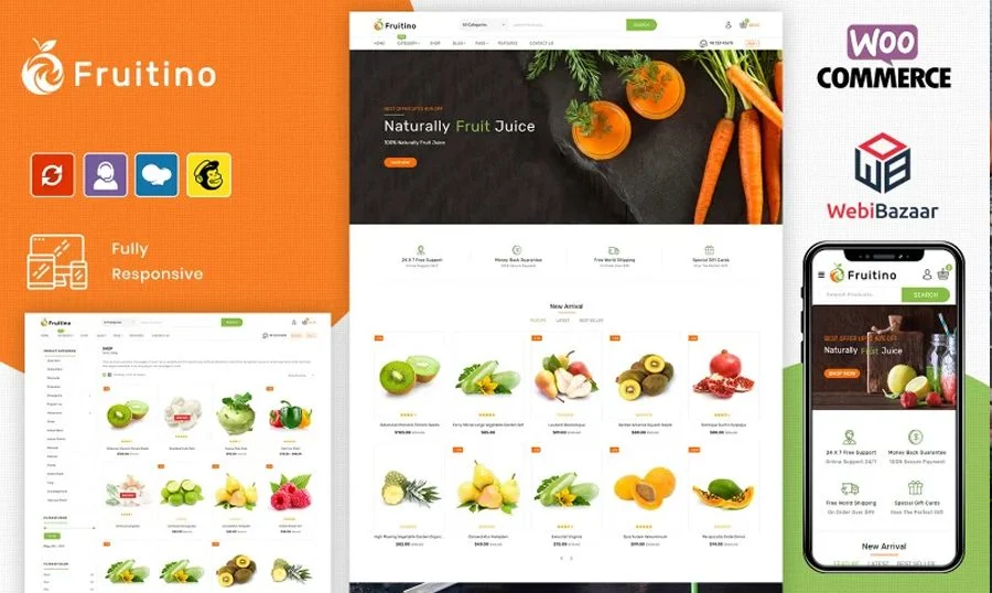 Grocery woocommerce themes