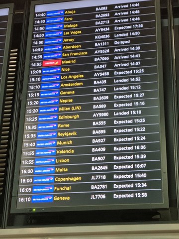 heathrow lotnisko tablica przylotów jak dojechać z heathrow do centrum londynu
