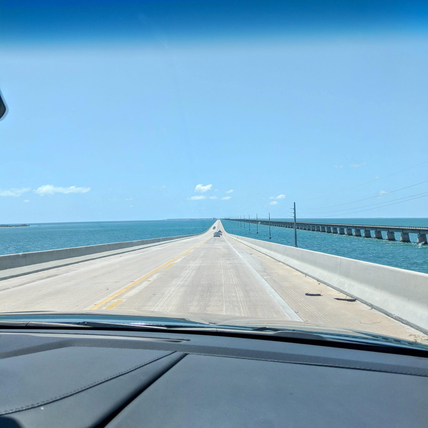 Tapan Desai driving to key west