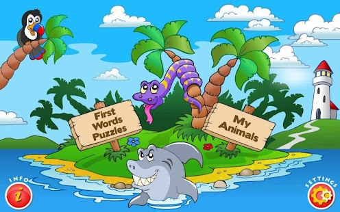 Download Kids Animal Word Puzzles apk