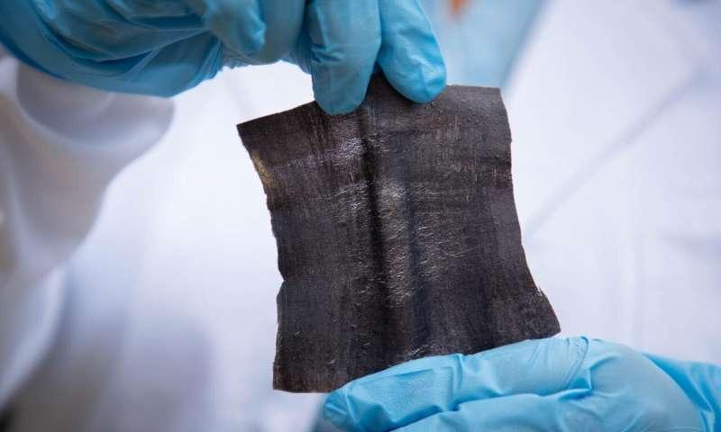 Laser printing tech produces waterproof e-textiles in minutes