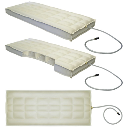 When replacing an air bed bladder, it would be best to choose one that is made of vulcanized natural latex.