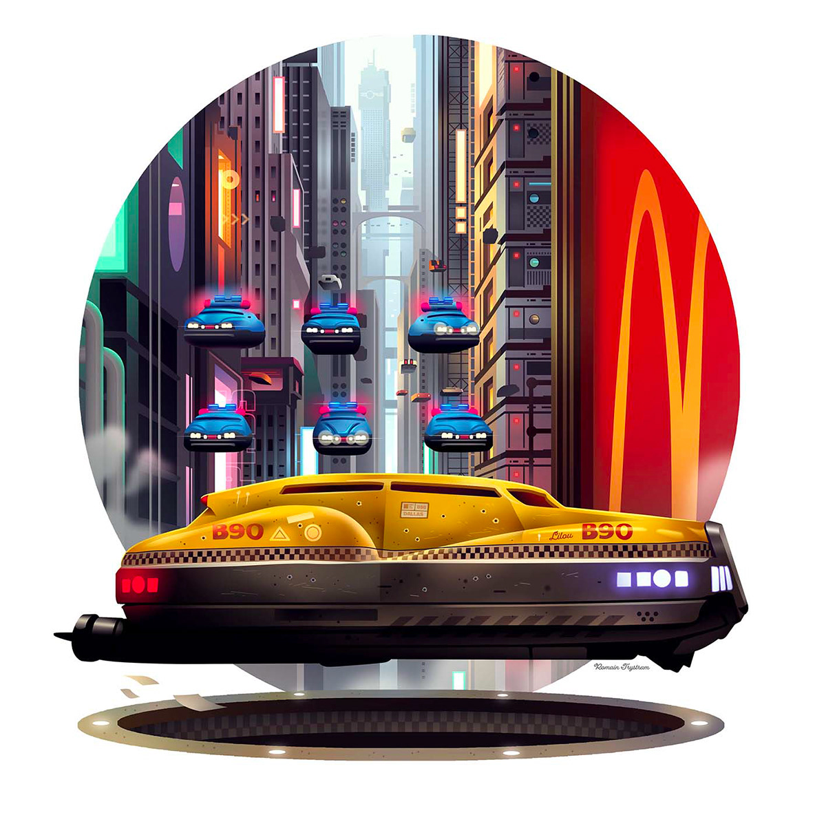 artwork automotive   Cars childhood Cinema ILLUSTRATION  Movies pop culture poster Vehicle