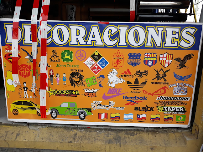 Opiniones de Stickers, Calcomanías, adhesivos para Autos y Motos en Guayaquil en Guayaquil - Tienda de motocicletas