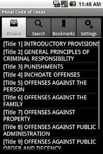 Download Texas Penal Code apk