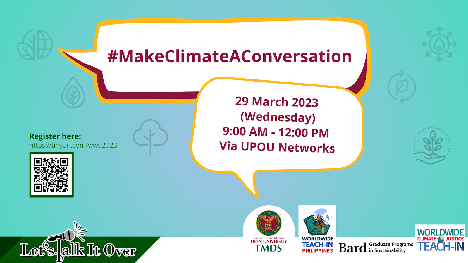 #MakeClimateAConversation