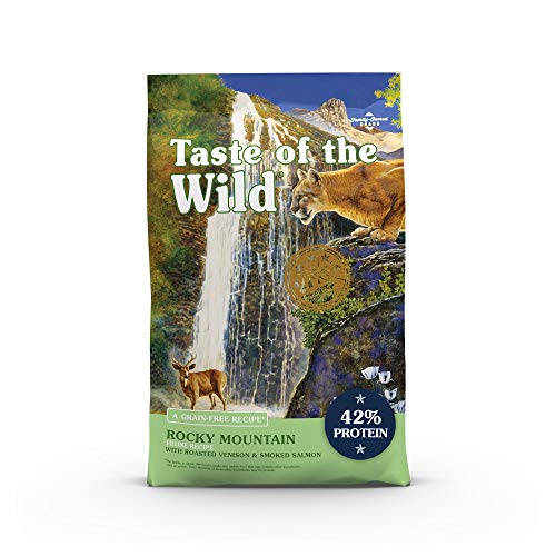 Taste of the Wild Grain Free High Protein Real Meat Receta Comida seca premium para gatos Rocky Mountain