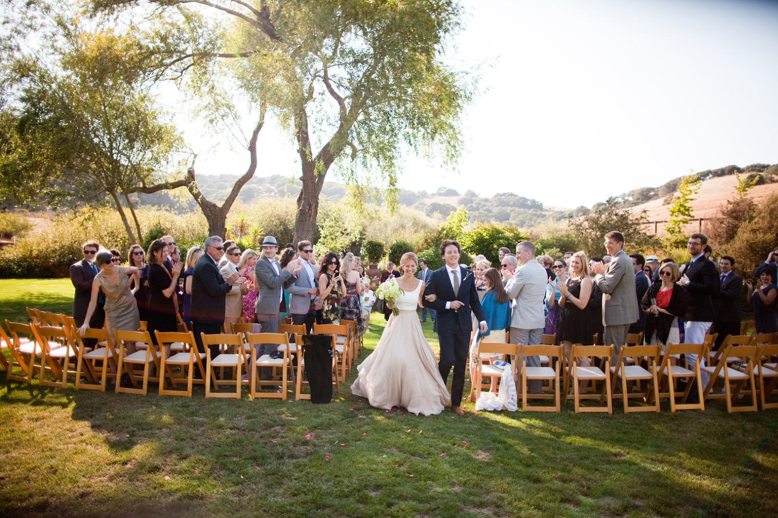 Ivory and White Wedding Dress