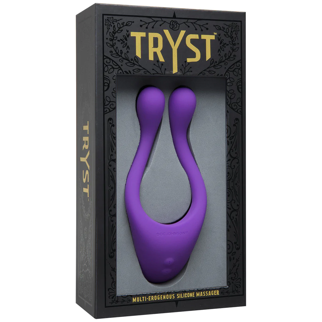 A toy for testicle massage: Tryst Multi Erogenous Zone Vibrator