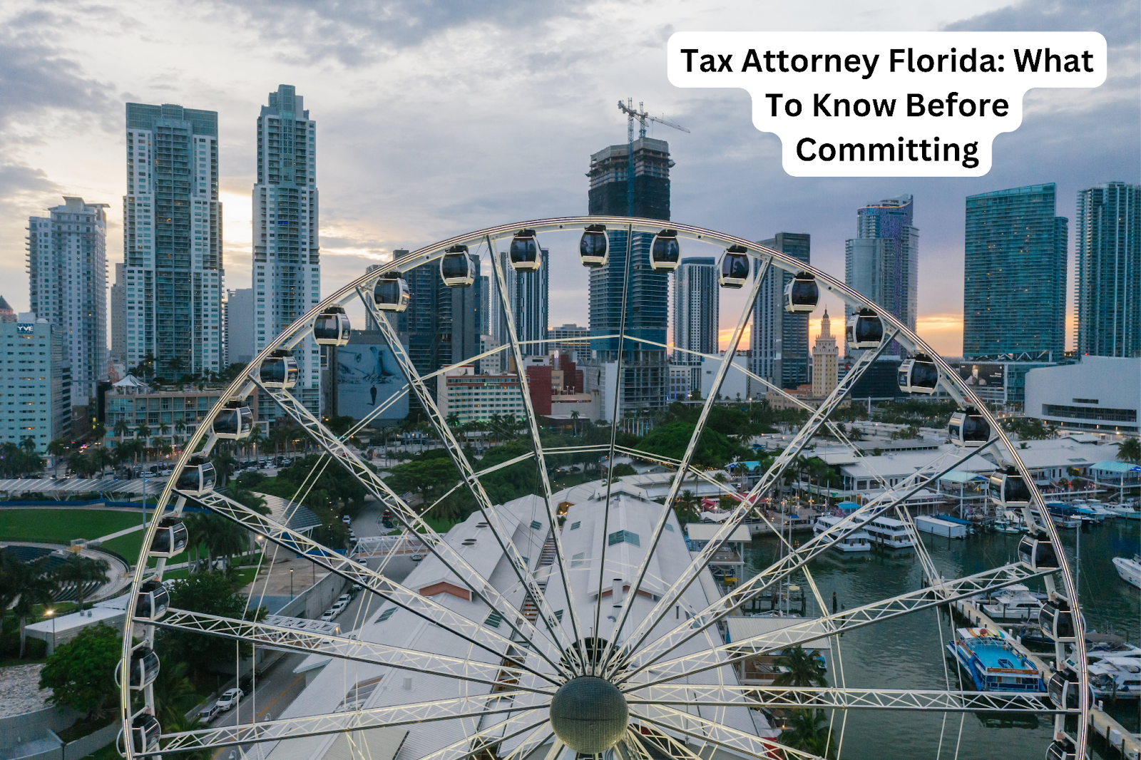 Tax Attorney Florida: What To Know Before Committing