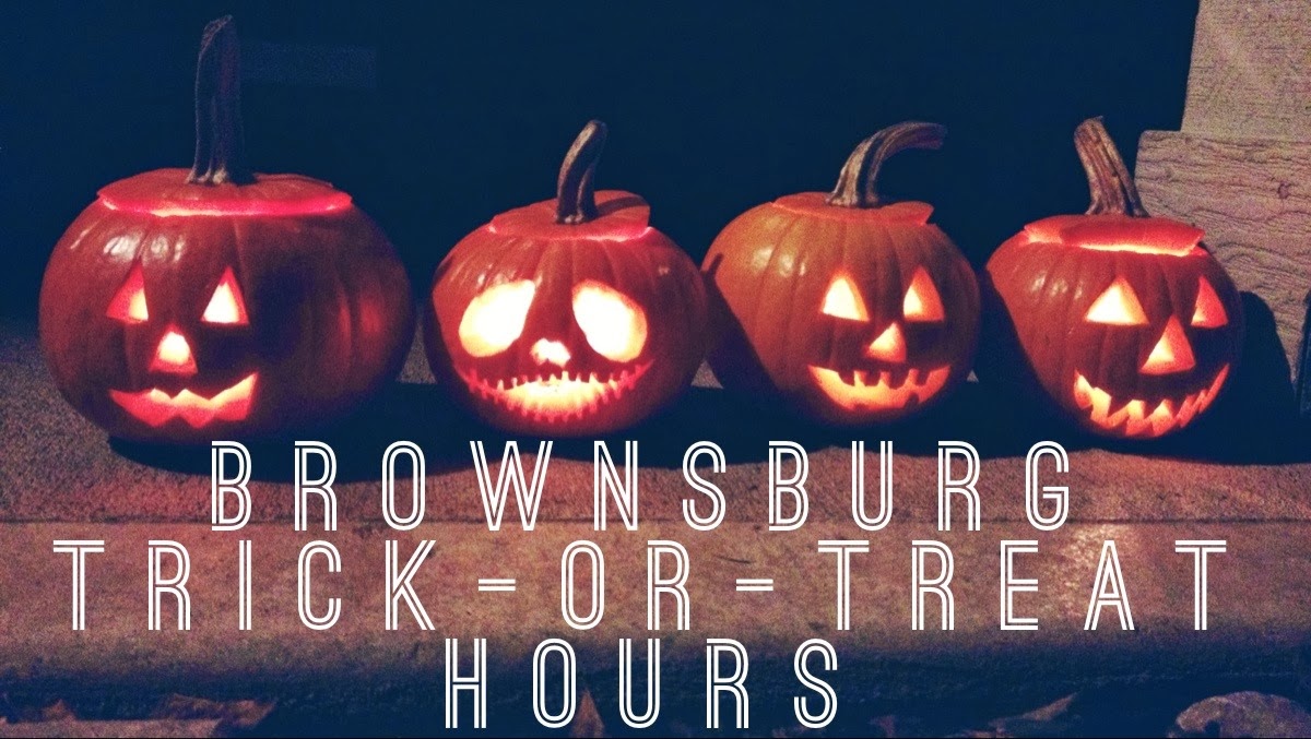 Brownsburg TrickOrTreat Hours {UPDATED Due to Weather}