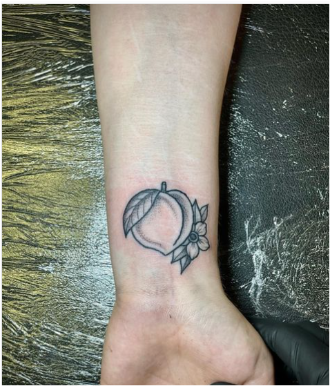 Peach Tattoo